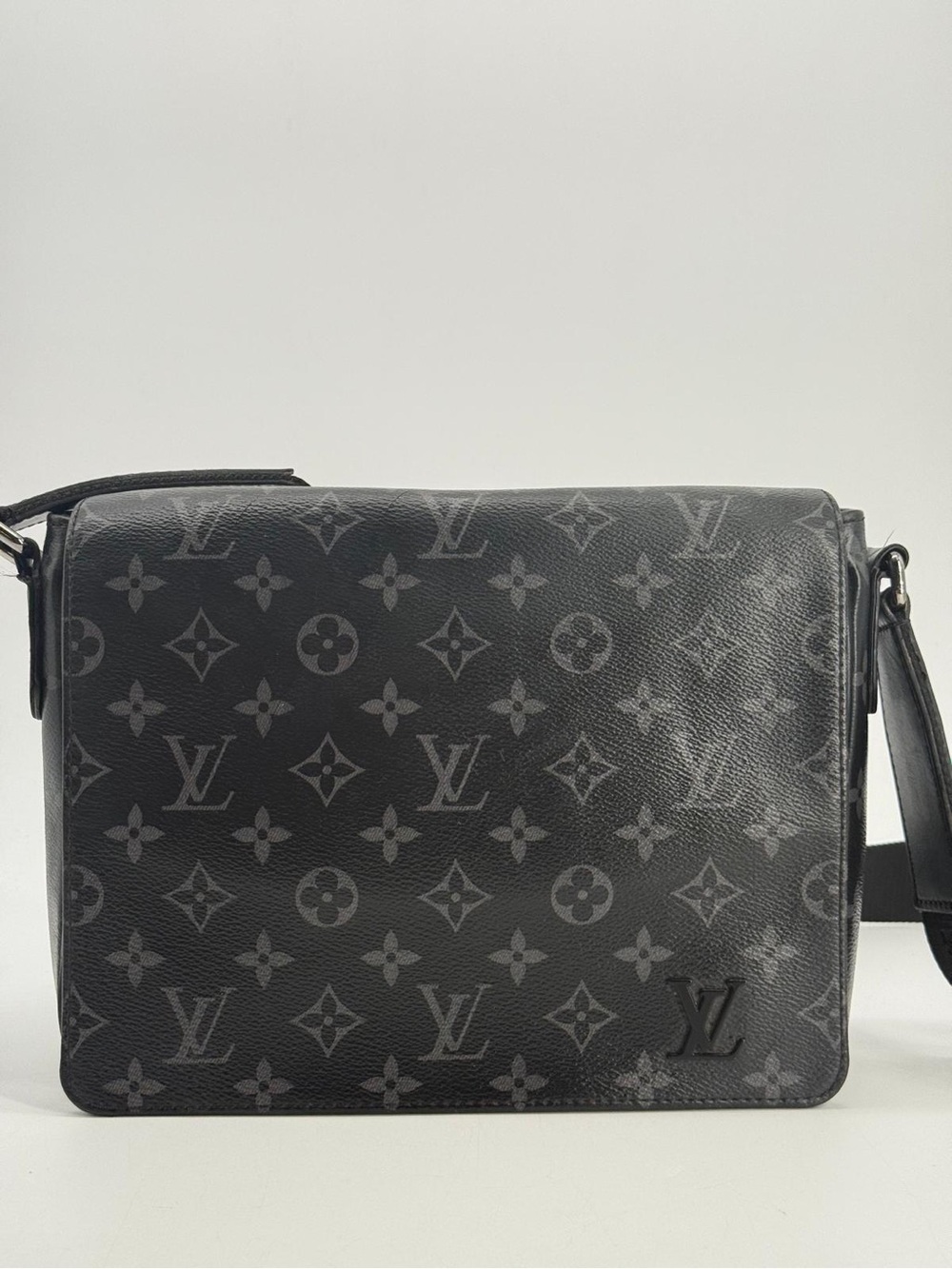Louis Vuitton Monogram Eclipse District PM Messenger Bag